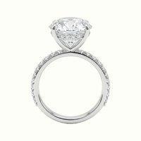 The Lina Signature | Round Cut | 14K White Gold