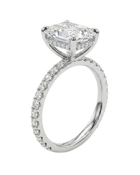 The Lina Signature | Radiant Cut | 14K White Gold