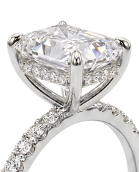 The Lina Signature | Radiant Cut | 14K White Gold