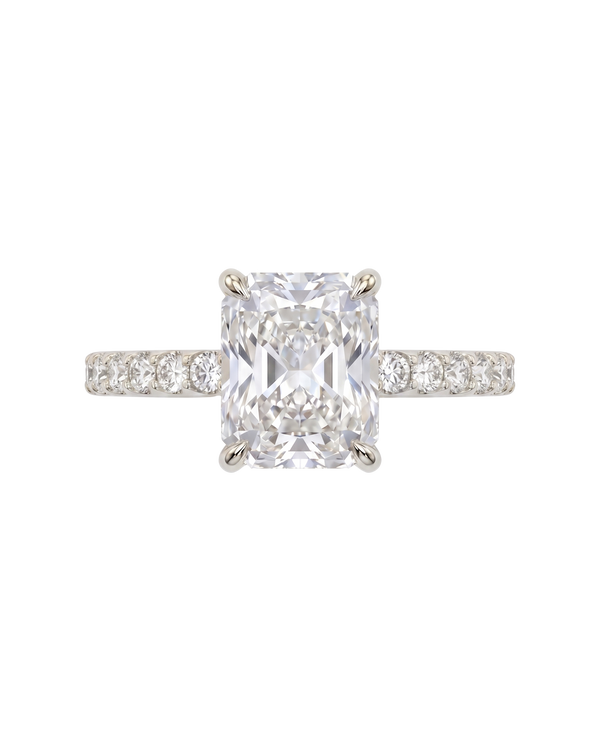 The Lina Signature | Radiant Cut | 14K White Gold