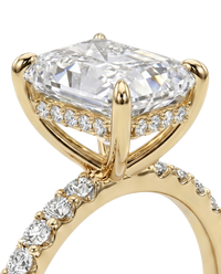 The Lina Signature | Radiant Cut | 14K Yellow Gold