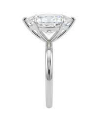 The Lina Solitaire | Marquise Cut | 14K White Gold