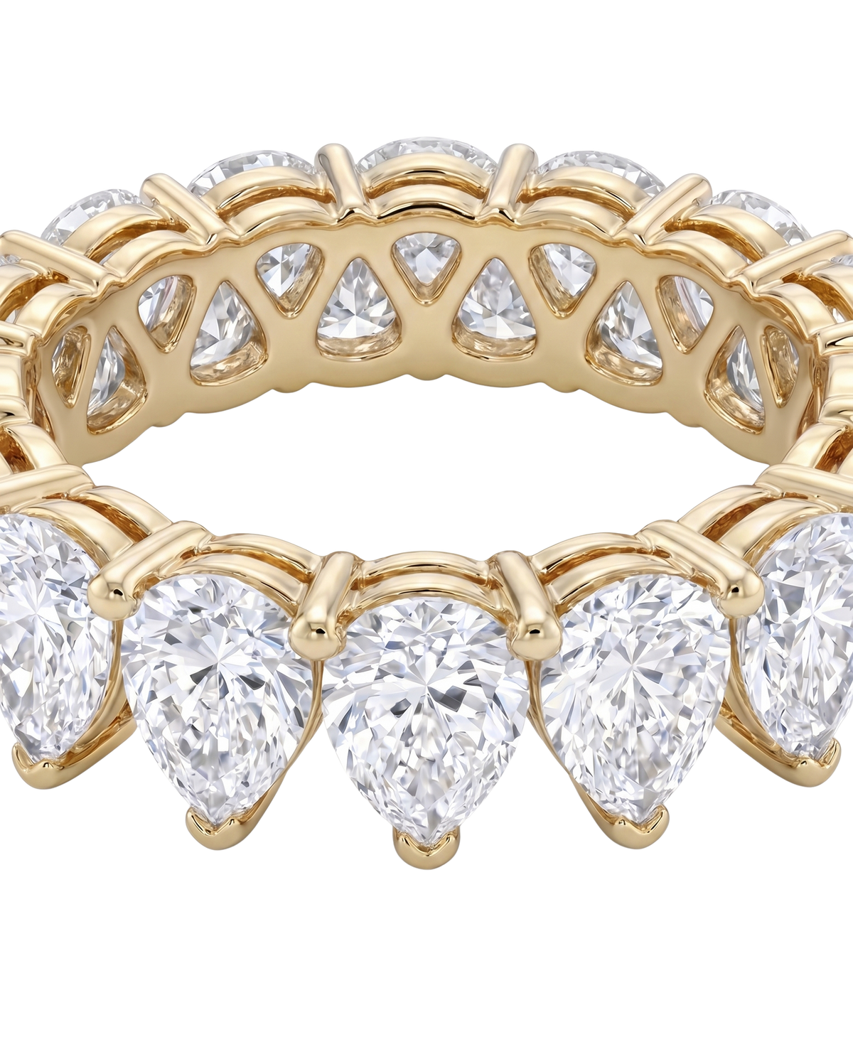 Pear Diamond Eternity