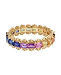 Rainbow Sapphire Eternity