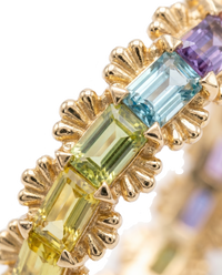 Rainbow Sapphire Eternity