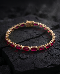 Gemstone Diamond Bracelet | 3mm
