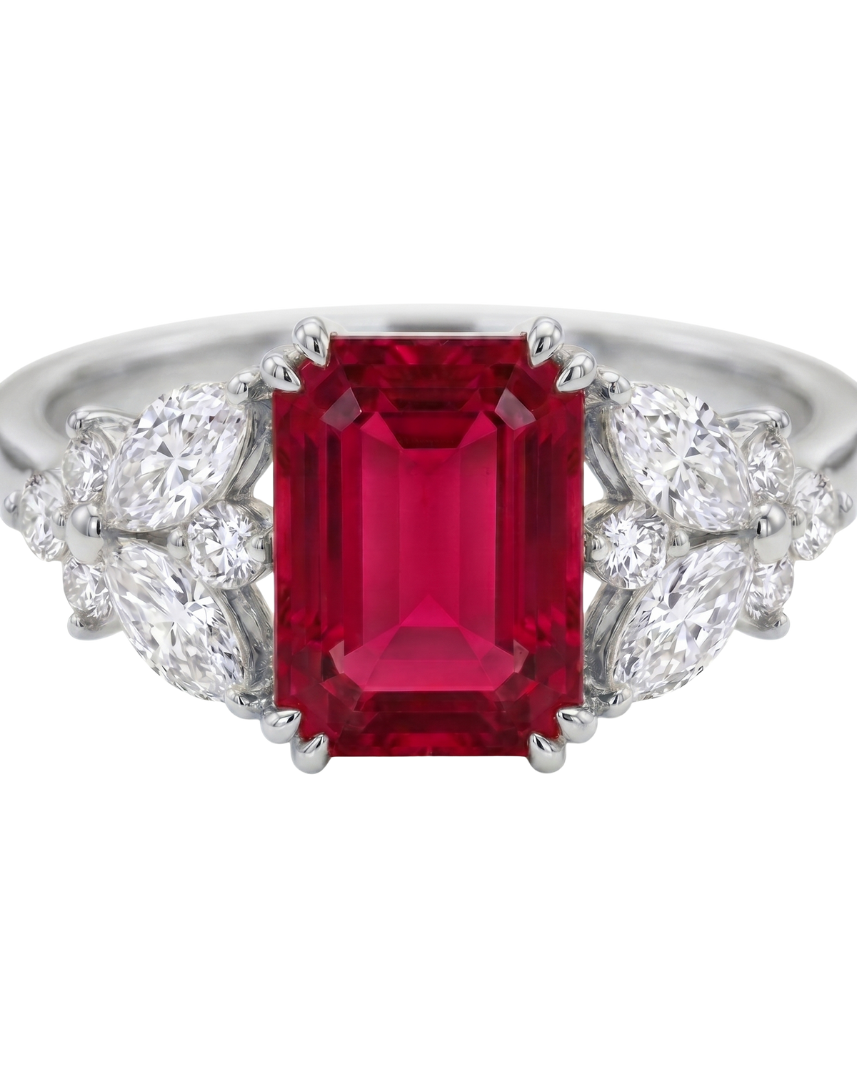 Twilight Ring | Emerald Cut