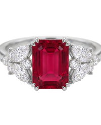Twilight Ring | Emerald Cut