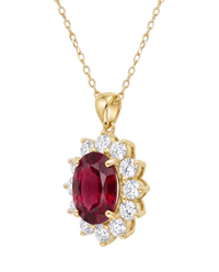 Azura Halo Pendant