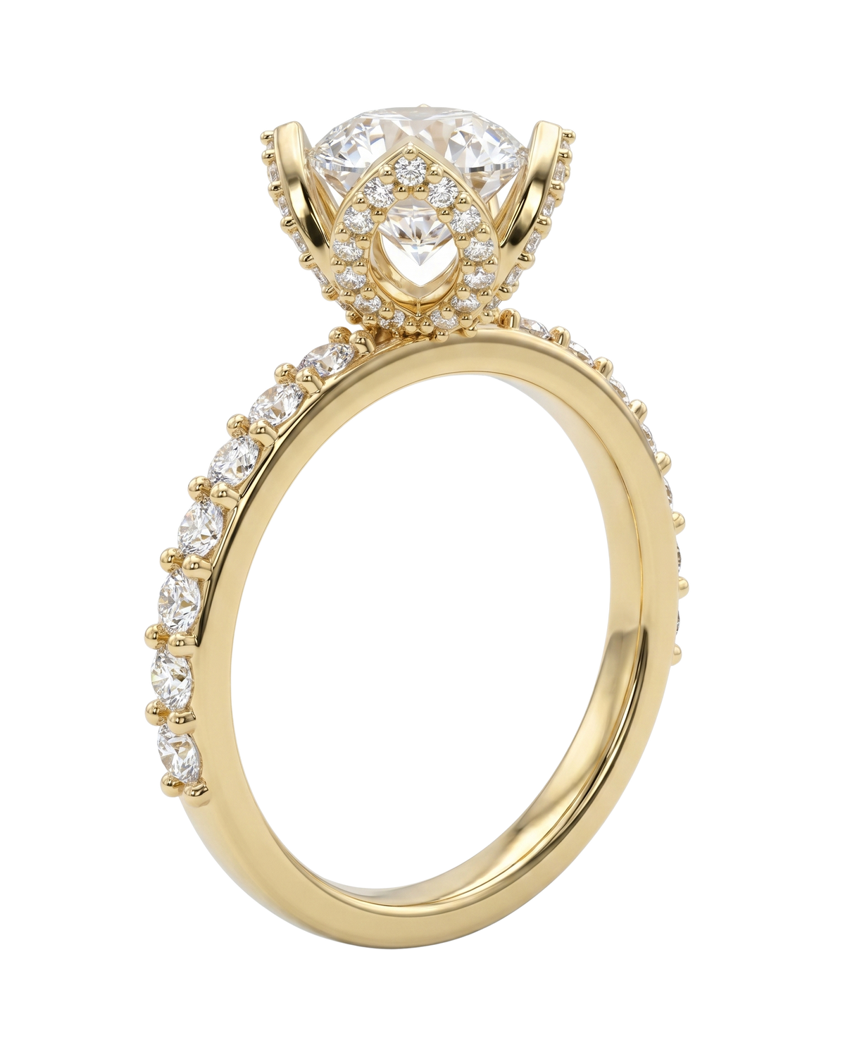Sacred Lotus | Round Cut