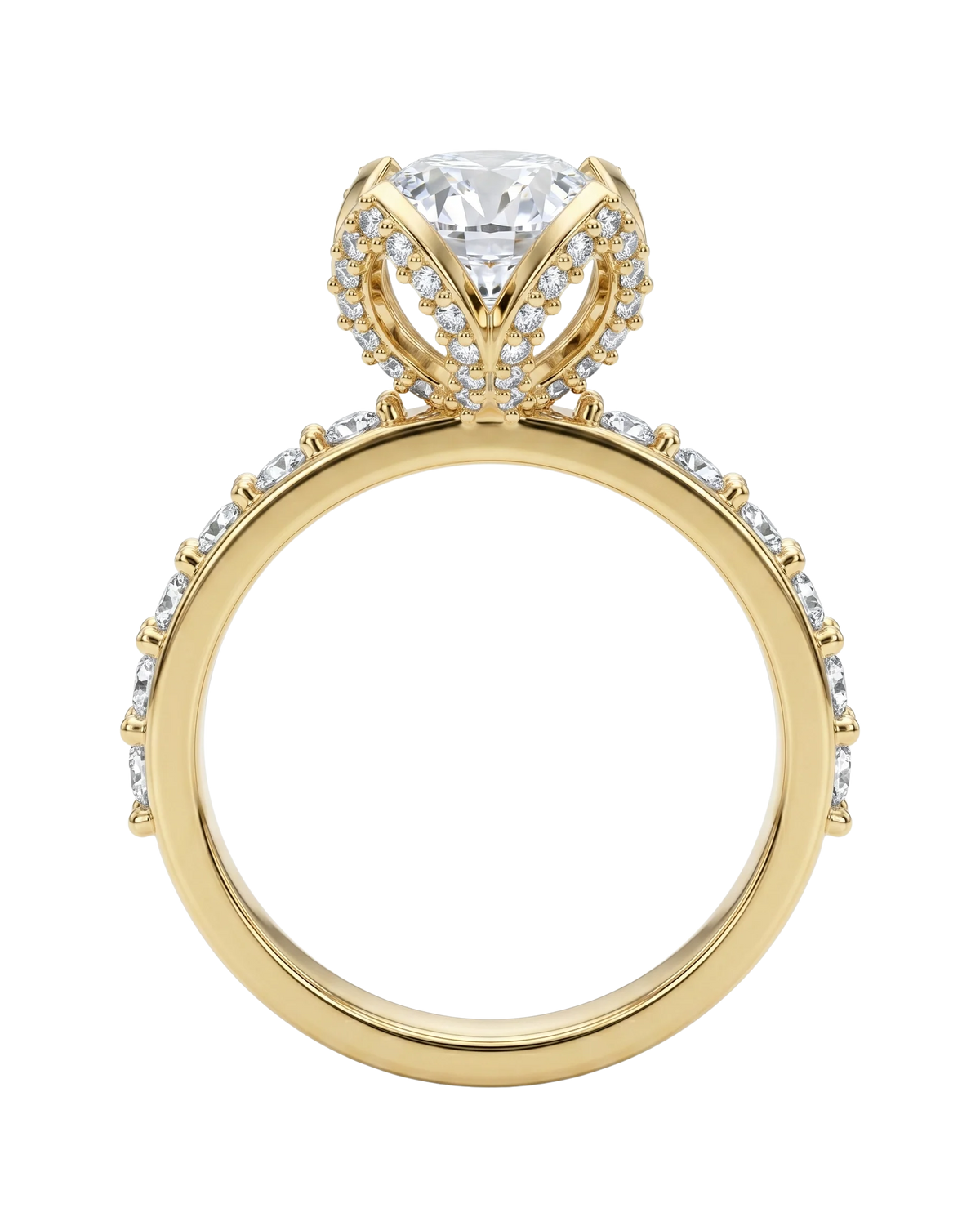 Sacred Lotus | Round Cut