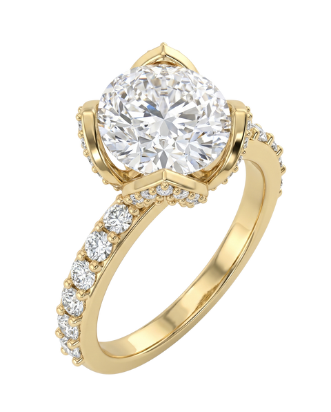 Sacred Lotus | Round Cut