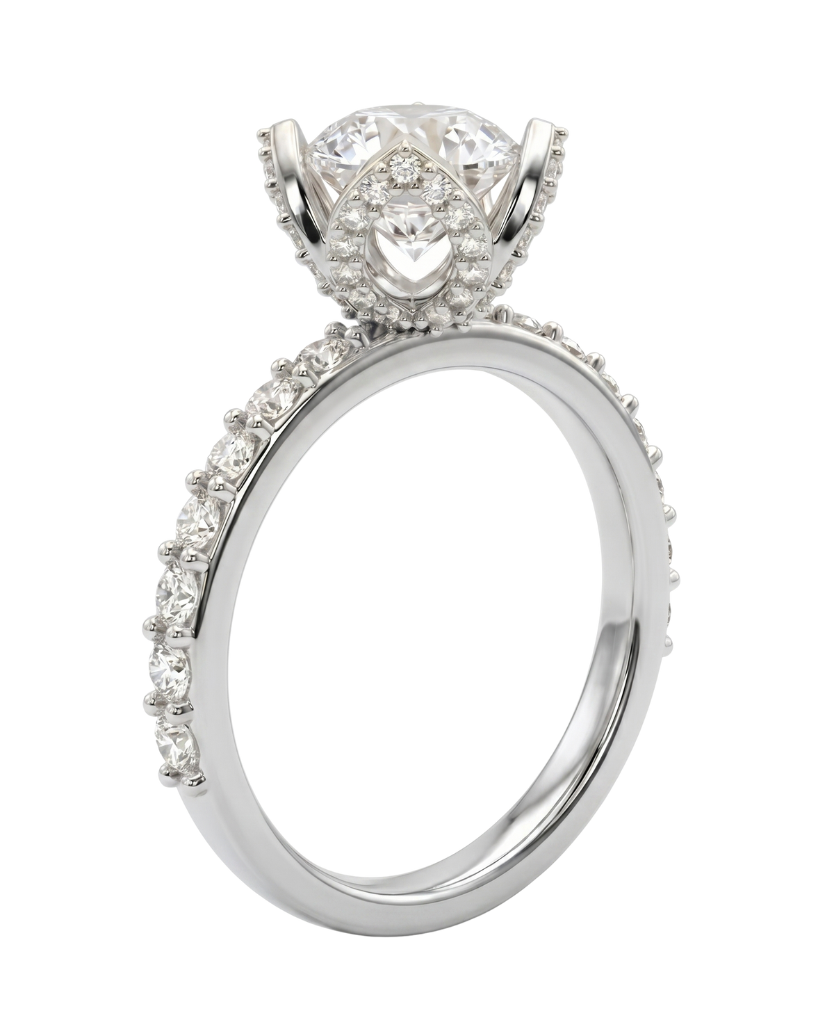 Sacred Lotus | Round Cut