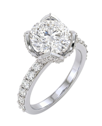 Sacred Lotus | Round Cut