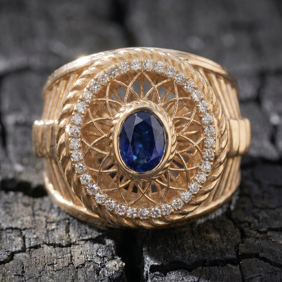 Sacred Spiral Ring