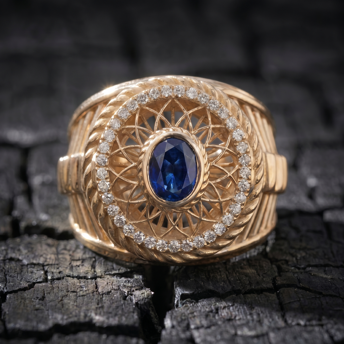 Sacred Spiral Ring