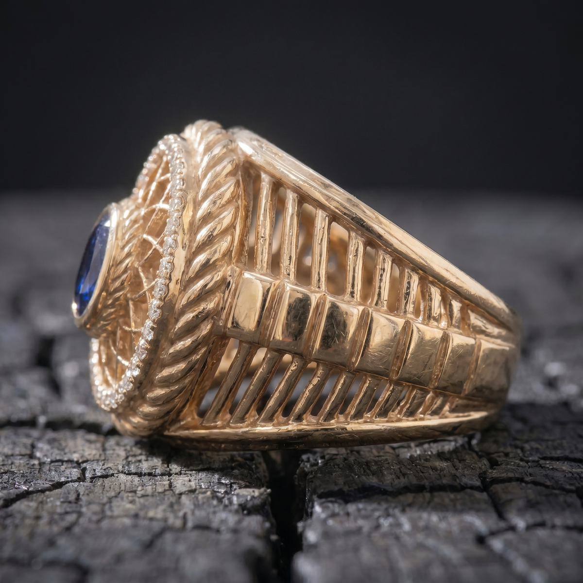 Sacred Spiral Ring