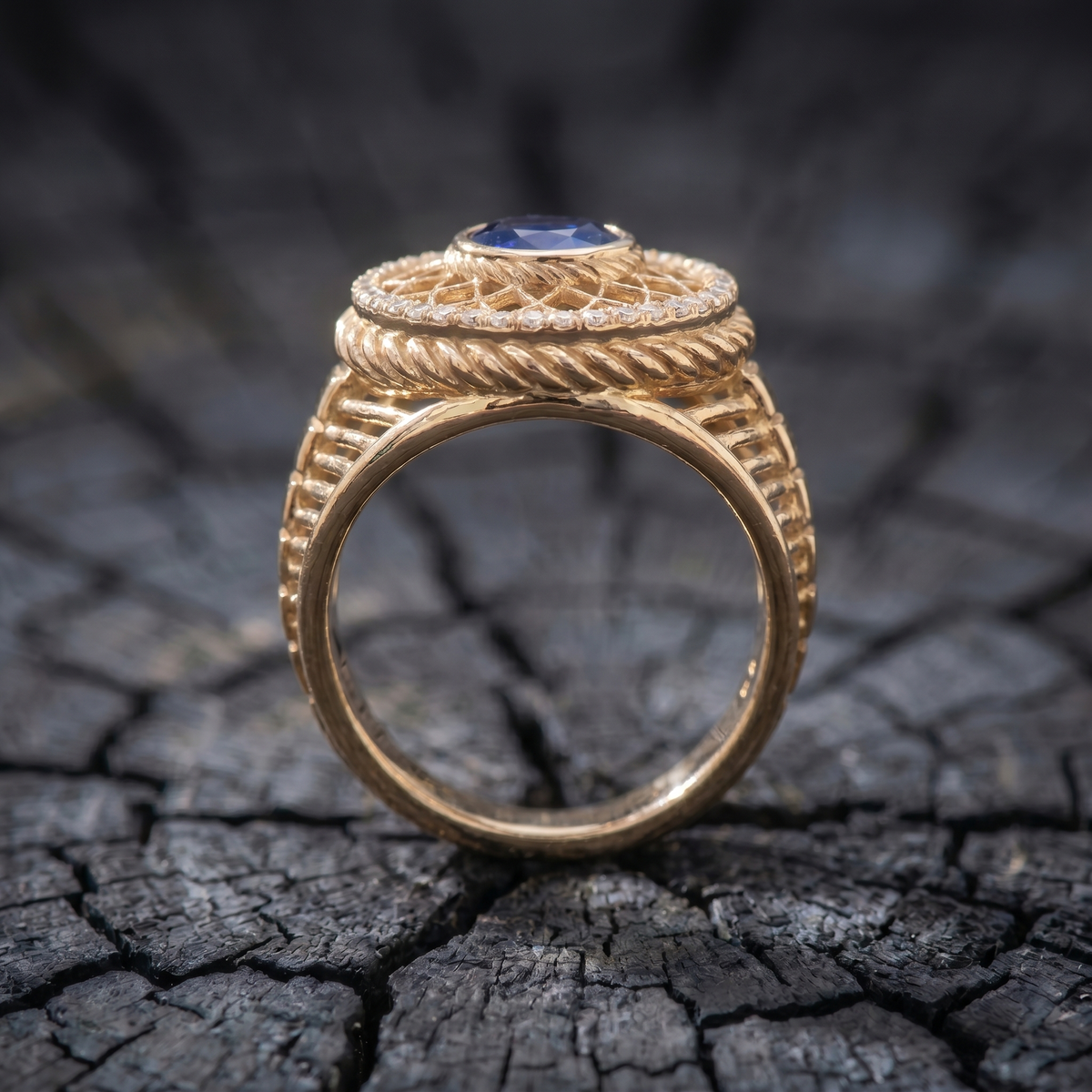 Sacred Spiral Ring