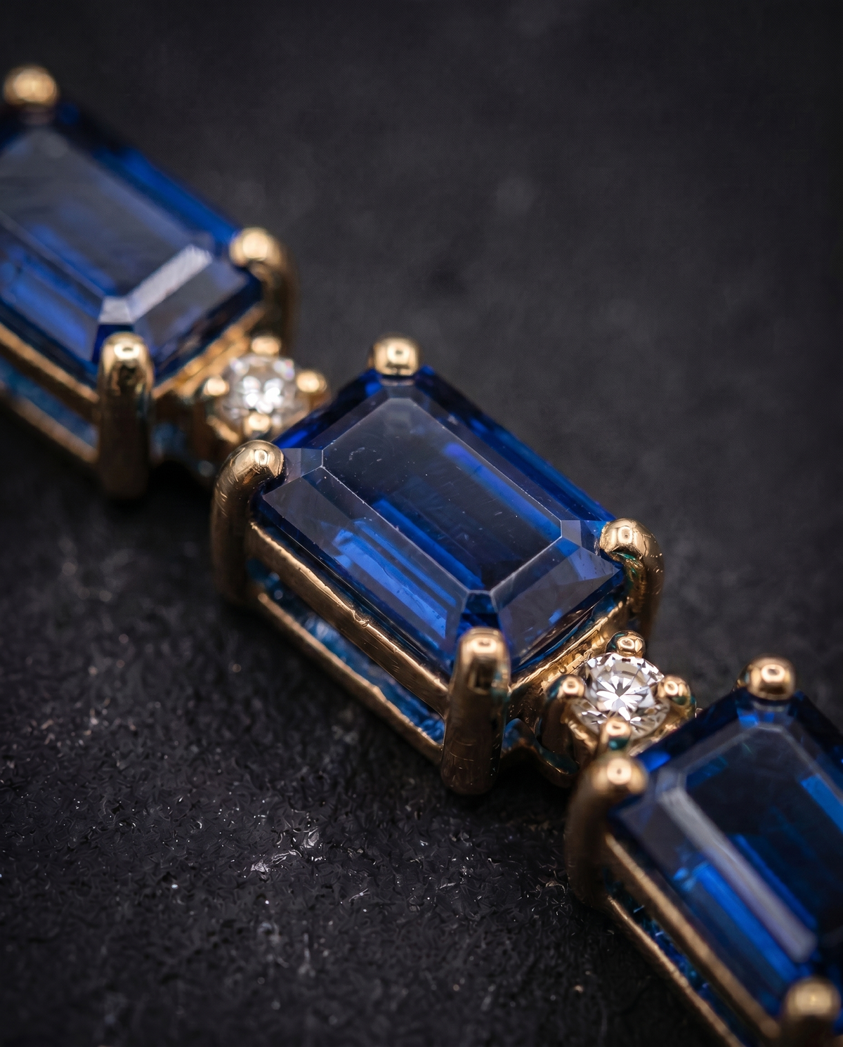 Gemstone Diamond Bracelet | 3mm