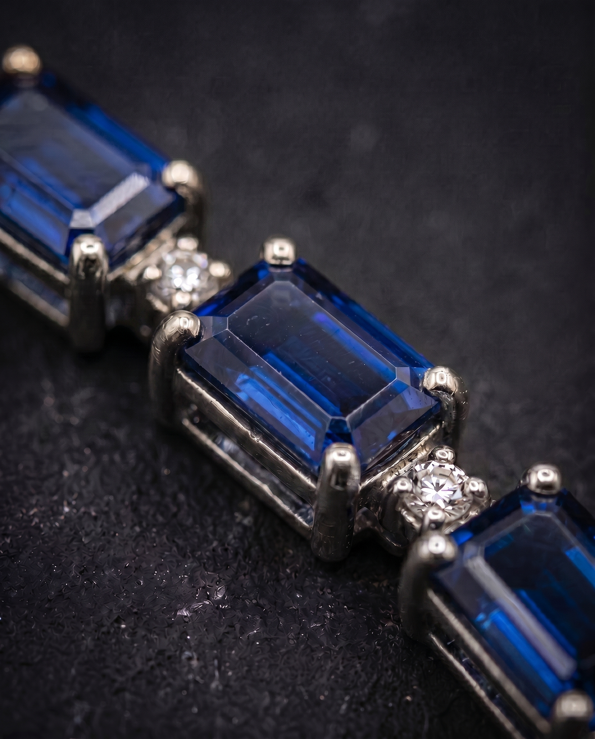 Gemstone Diamond Bracelet | 3mm