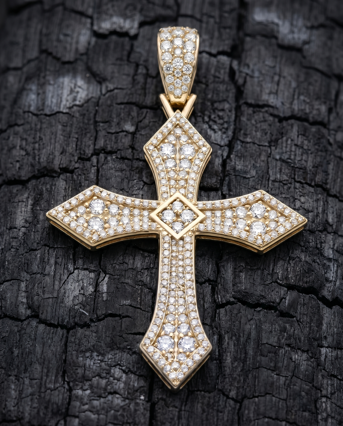 Santi Diamond Cross