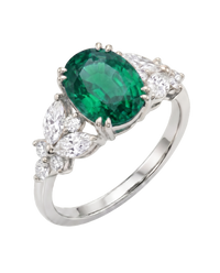 Twilight Ring | Oval Cut