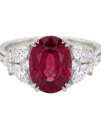 Twilight Ring | Oval Cut