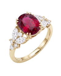 Twilight Ring | Oval Cut