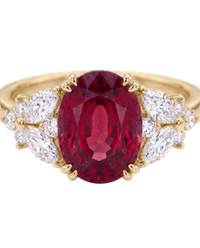 Twilight Ring | Oval Cut