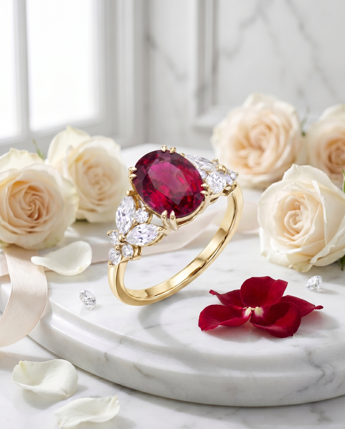 Twilight Ring | Oval Cut