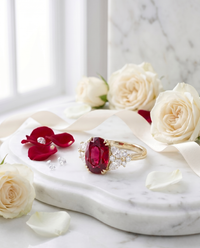 Twilight Ring | Oval Cut