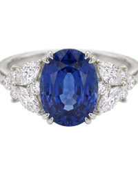 Twilight Ring | Oval Cut