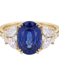Twilight Ring | Oval Cut