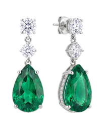 The Vela Earrings | Yellow Sapphire
