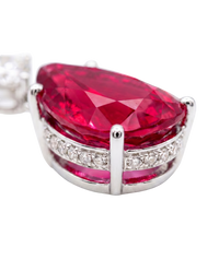 The Vela Earrings | Ruby